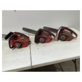 Homelite Chainsaws 12-14ï¿½ - Qty 3, Motors Free