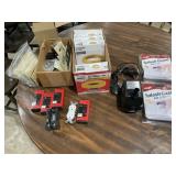 Receptacles, Breakers, Switch Covers, Toilet