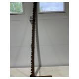 Vintage Two Man Saw - 66ï¿½, Wheat Scythe