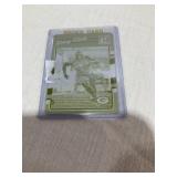 Kenny Clark rookie print plate Packers Donruss RC