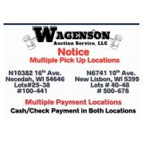 NOTICE - Multiple Pick Up Locations
