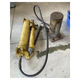 Hydraulic Portable Power Ram/Press w/2 cylinders
