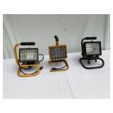 Work Shop Halogen Lights - Qty 3