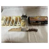 Wood Chisels, Hanson Hunting Knife(Japan),