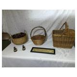 WIcker Baskets and Home Decor