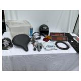 Raider Helmet Sz XL, Shield, Seat, Belts, Light