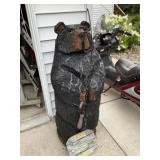 Carved Wooden Bear 48ï¿½ Tall