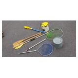 Frabil Fishing Nets, Minnow Buckets, Oars