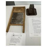 Vintage Dubl Handi Washboard, Pyramid Toaster