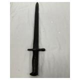 Vintage 20ï¿½ Rifle Bayonet US 1909 Stamped, Single