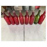 Colored Wine Bottles - Qty 25