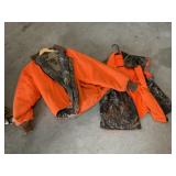 Reversible Orange/Camo Jacket and Vest