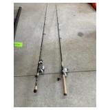 Spinning Fishing Poles - Fenwick, Unknown