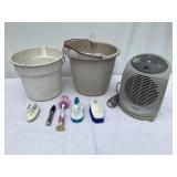 Holmes Heater - Tested, Cleaning Buckets, Brushes