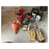 Chainsaw Sharpener, Files, Bar Oil, Safety