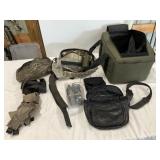 Camo Fanny Packs, Range Bag, Suspenders, Fall