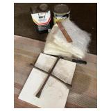 Fiberglass Mat, Resin, 4 Way Wrench