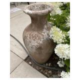Cement Garden Vase