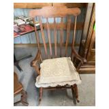 Vintage Wooden Rocking Chair - Great Shape