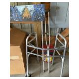 Crutches, Walker, Painting
