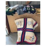 Quilts, Afghans, Blankets, Pillows