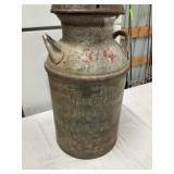 Vintage Mauston Wis Creamery Milk Can