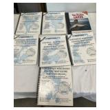 Wisconsin Fishing Map Guide Books - Qty 7