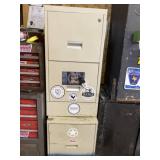 Two Drawer File Cabinets - Qty 2