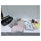 Painting Supplies, Phillips Radio - Tested, Shop