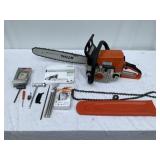 Stihl MS250 Chainsaw w/Extra Chains(3) - Pulls Fre