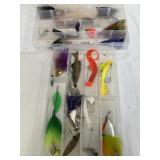 Sorters w/Musky Fishing Lures, Bucktails,