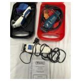 3 Wahl Electric Animal Grooming Hair Cutters