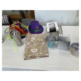 Party Hats, Insulated Martini Tumblers, Table