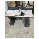 Craftsman Router Table w/ Craftsman 2 hp Router