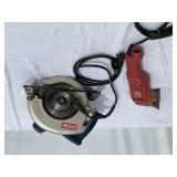 Ryobi 7 1/4ï¿½ Saw, Detail Sander  - Tested