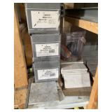 Ceramic Tiles -  New, Stone Gray, White