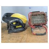 Stanley Floor Blower, Halogen Flood lLght - Tested