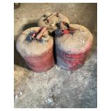Gas Cans 5gl - 1 Regular Can, 2 Safety Cans
