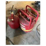 Gas Cans - 2 Regular, 1 Safety