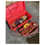 Air Hose, Toolbox w/Contents