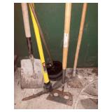 Pick Axe, Hoes, Shovel, Plastic Wheels