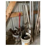 Concrete Form Stakes, Bull Float  Trowel, 18ï¿½
