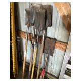 Shingle Shovels, Forks - Qty 7