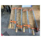 Bar Clamps 12" - 4pcs