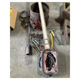 Tools, Survey Stick, LP Grass Torch, Bucket Buddy