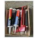 Caulk Gun, Foam Board Adhesive  - 6 Tubes