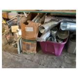 Metal Duct Work  Items - Vents, Elbows, Tubes, and