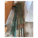 T and garden fence post, 5 Tsx72, 4 garden 60ï¿½