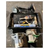 18ï¿½ Paint Roller, Tray, Brushes, Lamps, Lawn