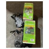 Metal Mole Traps, Foot Spike Aerators